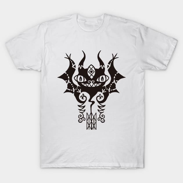 Koumori Runes T-Shirt by foosweechin